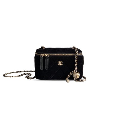 CHANEL 25B BOX VANITY BAG (16*10*8cm)
